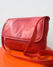 sac vintage rouge